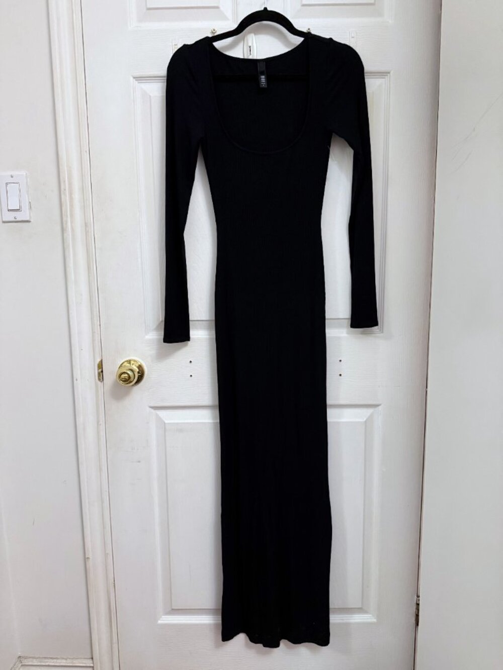 NWOT SKIMS Soft Lounge Long-Sleeve Dress - Picture 6 of 9